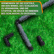 OraGarden Perlschlauch Bewässerungssystem, 2 Stk × 30 m, mit Anschlussset