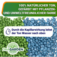 OraGarden Dekorationston Blähton - Braun 4-8 mm 1 Liter