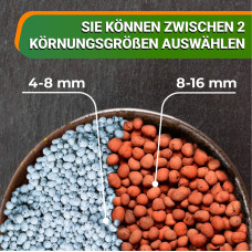 OraGarden Dekorationston Blähton - Braun 4-8 mm 1 Liter