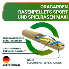 OraGarden Rasenpellets Sport und Spielrasen MAXI 1.4 kg
