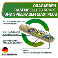 OraGarden Rasenpellets Sport und Spielrasen MAXI Plus 1.4 kg
