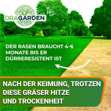 OraGarden Rasensamen Dürreresistent 1 kg