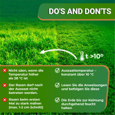 OraGarden Rasensamen Regeneration 1 kg