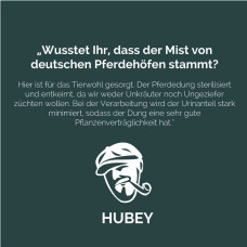 Hubey Pferdedung 3 kg