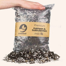 SYBASoil Premium Kakteen & Sukkulenten Erde 10 Liter