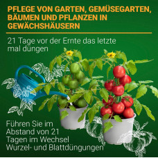 OraGarden Düngermann flüssiger Bio-Wurmdünger mit Düngerspritze 500 ml