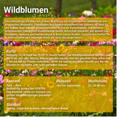 Greenedge Ummantelte Blumensamen Bauerngarten 0.3 kg