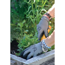 Nelson Garden Gartenhandschuhe Comfort Grau 6