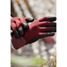 Nelson Garden Gartenhandschuhe Cosy Weinrot 10