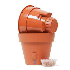 Santino Latina Pflanztöpfe Ø 32.5 cm, H 27.5 cm Terrakotta