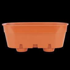 Santino Latina Window Box Pflanztöpfe L 39.5 cm, H 17 cm Terrakotta