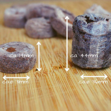 LovePlants 30 x Kokos Quelltabletten - 100% torffrei