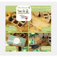 LovePlants Bio Kräuter Anzuchtset