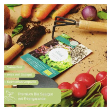 LovePlants Dein 12 Bio Balkon & Hochbeet Gemüsesamen Set