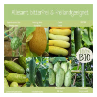 LovePlants Dein 8 Gurkensamen Set