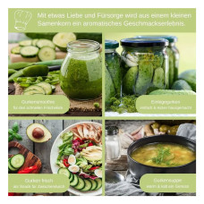 LovePlants Dein 8 Gurkensamen Set