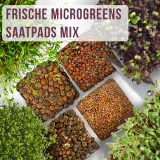 OraGarden Salat Microgreens-Saatpads-Mix 24 Stück mit Bio-Saatgut