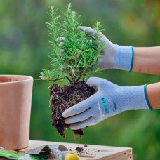 Gebol Handschuh Upcycled Sensitive Hellblau Gr. 5