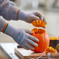 Gebol Handschuh Upcycled Sensitive Hellblau Gr. 5