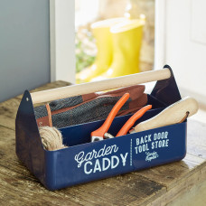 Burgon & Ball 10-teiliger XXL Gartenwerkzeug-Set, Blau