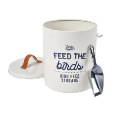 Burgon & Ball Vogelfutterdose 'Feed the Birds' - Creme