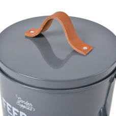 Burgon & Ball Vogelfutterdose 'Feed the Birds' - Grau
