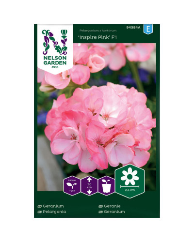 Nelson Garden Geranie, Inspire Pink F1