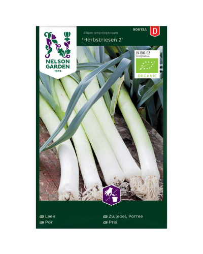 Nelson Garden Zwiebel, Porree, Herbstriesen 2, Organi