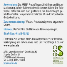 Aries Lockstoff für Fruchtfliegenfalle 250 ml