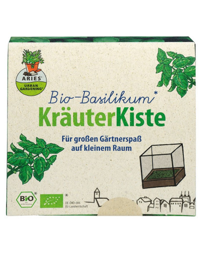 Aries KräuterKiste Bio-Basilikum k.b.A.