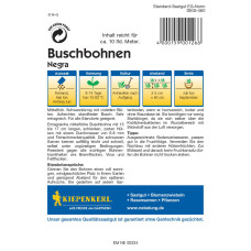 Kiepenkerl Profi-Line Buschbohnensamen Negra