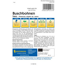 Kiepenkerl Buschbohnensamen Saxa