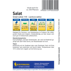 Kiepenkerl Eissalatsamen Great Lakes 118