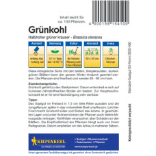 Kiepenkerl Grünkohlsamen Halbhoher grüner krauser