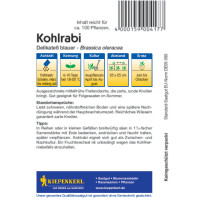 Kiepenkerl Kohlrabisamen Delikateß blauer