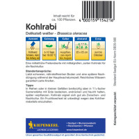 Kiepenkerl Kohlrabisamen Delikateß weißer