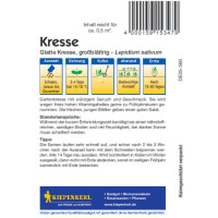 Kiepenkerl Kressesamen Glatte, großblättrig