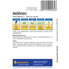 Kiepenkerl Möhrensamen Rote Riesen 2