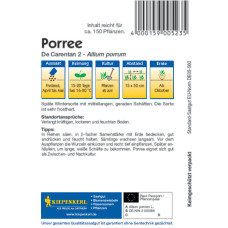 Kiepenkerl Porreesamen De Carentan 2