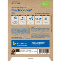 Kiepenkerl Profi-Line BIO Buschbohnensamen, lang