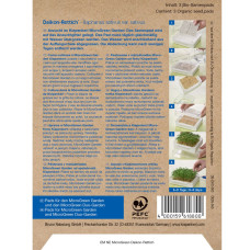Kiepenkerl Profi-Line BIO Microgreen Pads Daikon-Rettichsamen, Nachfüllpad