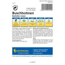 Kiepenkerl Profi-Line Buschbohnensamen Borlotto Rosso