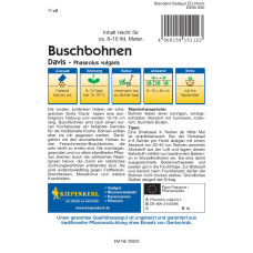 Kiepenkerl Profi-Line Buschbohnensamen Davis