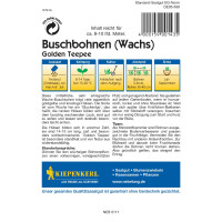 Kiepenkerl Profi-Line Buschbohnensamen Golden Teepee