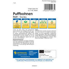 Kiepenkerl Profi-Line Puffbohnensamen Duet