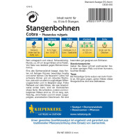 Kiepenkerl Profi-Line Stangenbohnensamen Cobra