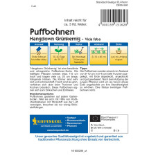 Kiepenkerl Puffbohnensamen Hangdown Grünkernig