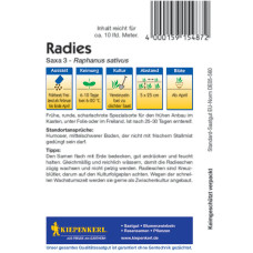 Kiepenkerl Radieschensamen Saxa 3