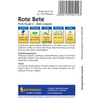 Kiepenkerl Rote Bete Samen Rote Kugel 2