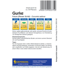 Kiepenkerl Schälgurkensamen Fatum, F1